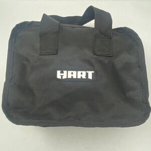 HART Tools Soft Sided Storage Bag Black Nylon Zippered Carry Case 10 Inch